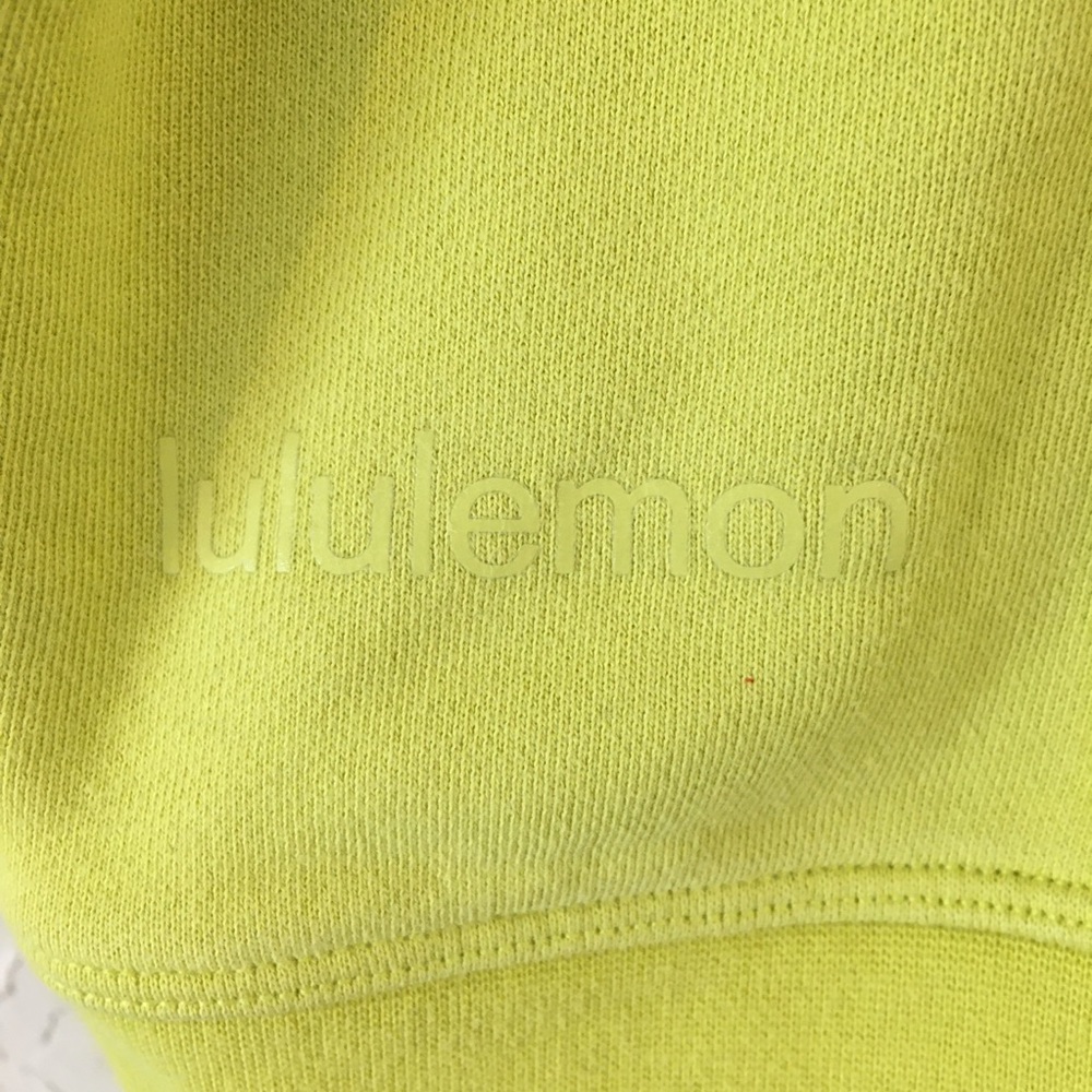 Lululemon Perfectly Oversized Crew Sweatshirt 8 Crispin Green Yoga Athletic Gym - Picture 7 of 9
